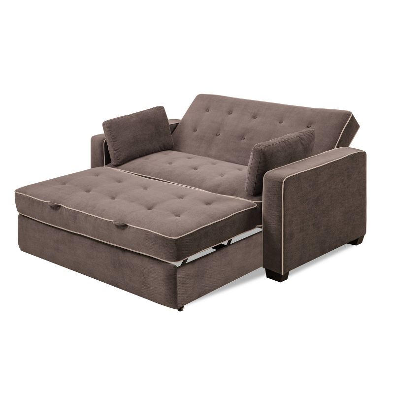 Andrea Convertible Futon Sofa Bed - Serta , 3 of 12
