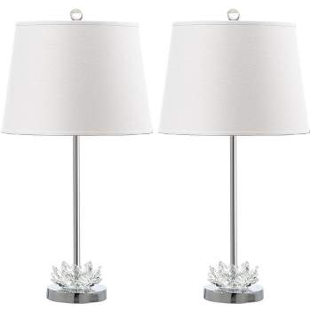 Beverly Table Lamp (Set of 2) - Clear - Safavieh