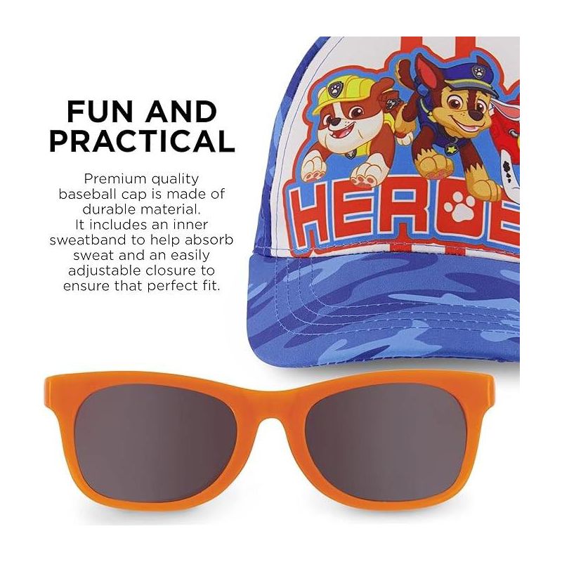 Paw Patrol Boys Baseball cap & Sunglasses, Toddler (1-3 years), 3 of 7