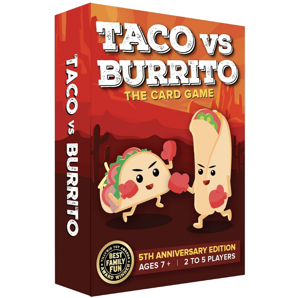 Taco vs Burrito 5th Anniversary Edition Card Game