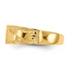 Black Bow Jewelry Footprints Toe Ring in 14 Karat Gold - 3 of 4