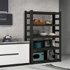 Syemin Utility Storage Shelves Heavy-Duty Storage Rack, Five Layer Adjustable Metal Shelf, Heavy Duty Industrial Shelves, Black, 47"*23.6"*87" - 2 of 4