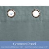 Awesome Home  Linen Slub Blackout Grommet Pair (2 Panels) - 4 of 4