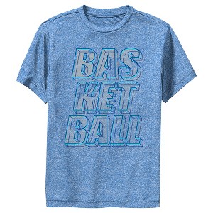 Boy's Lost Gods Retro Bold Basketball Performance Tee - 1 of 4