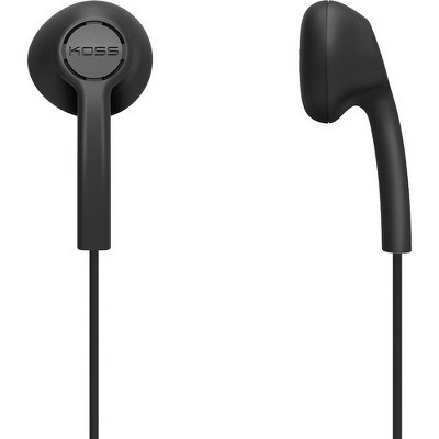 Koss KE5k Earphone - Stereo - Black - Wired - 32 Ohm - 70 Hz 20 kHz - Earbud - Binaural - Open - 4 ft Cable