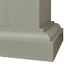 Festivo 46" European style Freestanding Electric Fireplace Dark Gray - 3 of 4