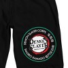 Demon Slayer Corps Logo Men's Black Sleep Pajama Shorts - 2 of 4