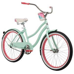 Huffy Good Vibrations Adult Cruiser Bike - 24" Wheels - Mint - 1 of 4