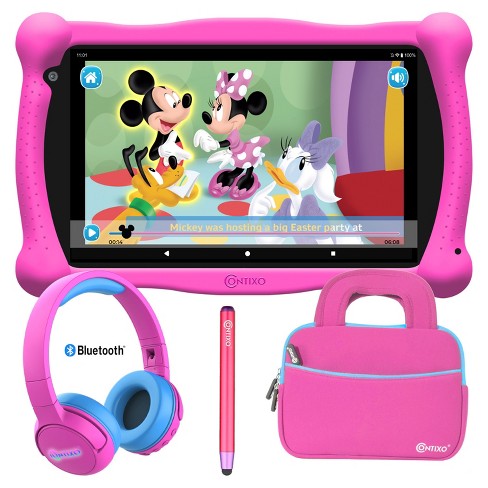 Contixo 7” V10 Kids Bluetooth 32GB Tablet featuring with 50 Disney E-b