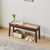 TiramisuBest Storage Ottoman Bench with Lift Top - 275lb Capacity for Living Room & Bedroom - 3 of 4
