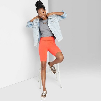 Women's High-Rise Bike Shorts - Wild Fable™