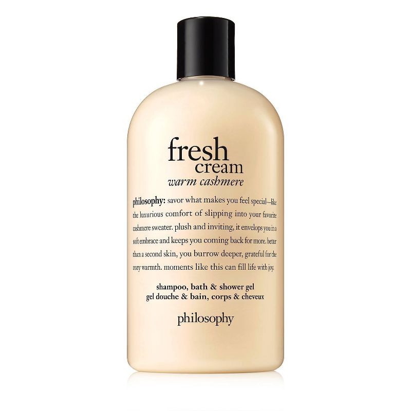 philosophy Fresh Cream Warm Cashmere Shampoo, Bath &#38; Shower Gel - 16 fl oz - Ulta Beauty, 1 of 7