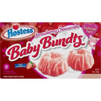 Hostess Strawberry Cheesecake Baby Bundts - 10oz / 8ct