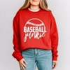 Simply Sage Market Women's Graphic Sweatshirt Baseball Junkie - 2 of 4