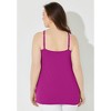 Catherines Women's Plus Size Suprema Cami With Lace - 3 of 4