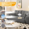 LIVAREEmlen Lazy Sofa Couch, 78.7" Multi-Functional Foldable Sofa Bed, 3-in-1 Sleeper Sofa Bed for Living Room,Guest Bed,Playroom,Gray - 4 of 4