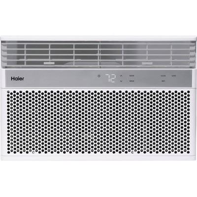 Photo 1 of Haier 10000 BTU 115V Window Air Conditioner with Wi-Fi and Eco Mode for Medium Rooms White 