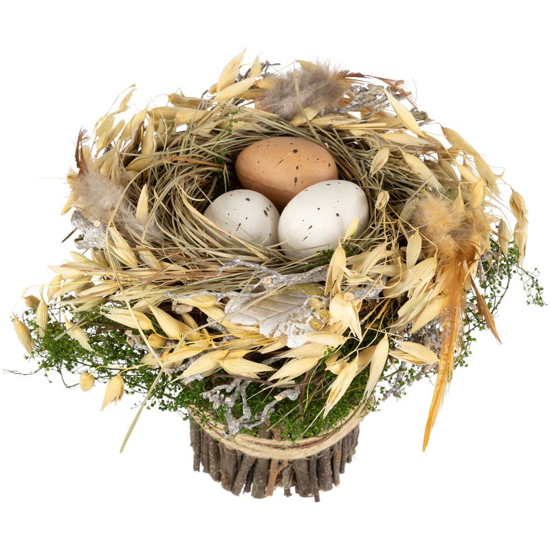 Northlight Bird's Nest with Eggs Easter Tabletop Decoration - 6.5", 3 of 7