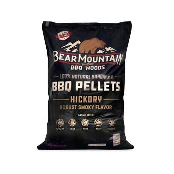 Bear Mountain BBQ Premium All Natural Smoker Wood Chip Pellets For Outdoor Gas, Charcoal, and Electric Grills
