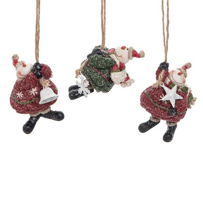 Gallerie II Goofy Snowman Holiday Christmas Xmas Ornament Resin A/3