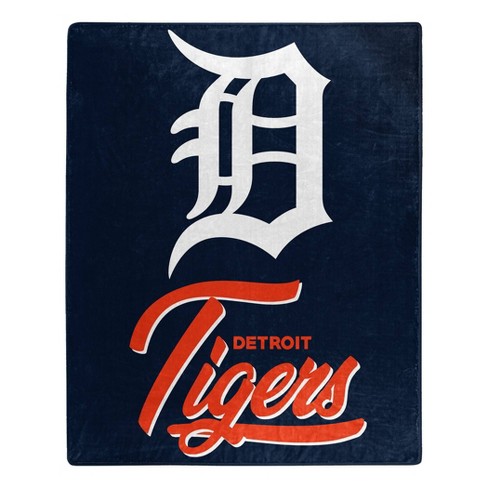 Mlb Detroit Tigers 50 X 60 Raschel Throw Blanket : Target