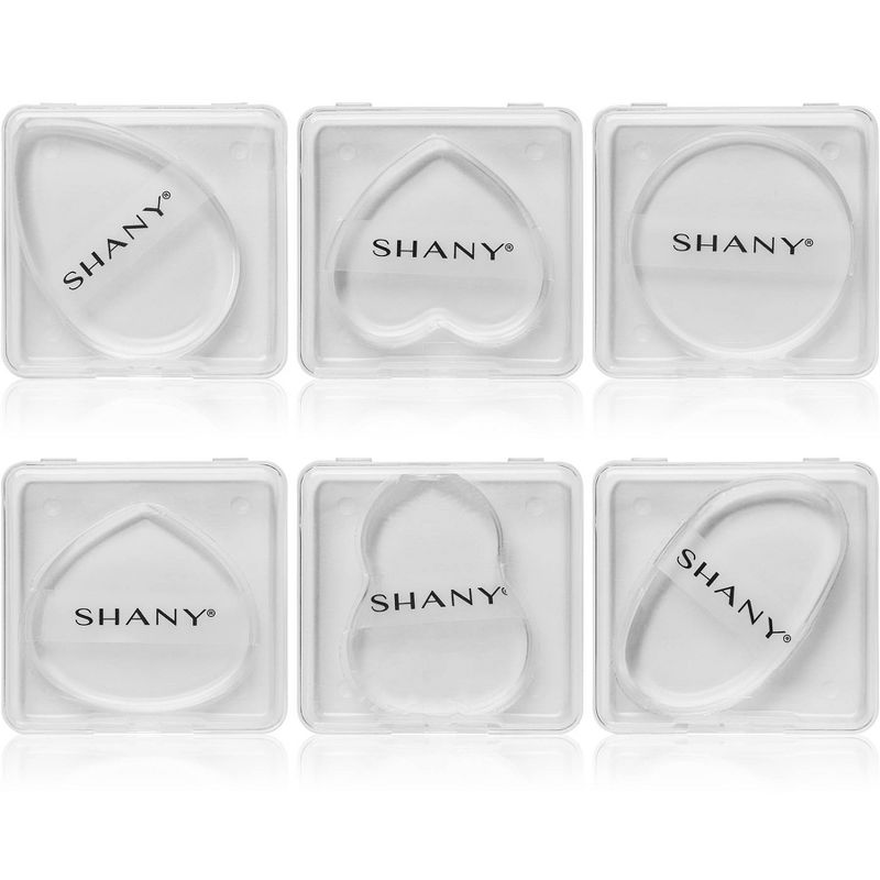 SHANY Stay Jelly Silicone Makeup Blender Sponge Set  - 6 pieces, 4 of 9