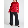ELOQUII Women's Plus Size Shirred Body Top - 4 of 4