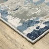 Oriental Weavers Easton 3317E Grey/ Blue Indoor Area Rug - 2'3" x 7'6" - 2 of 4