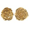 S/2 Gold Rose Hanging Wall Accents - 2 of 4