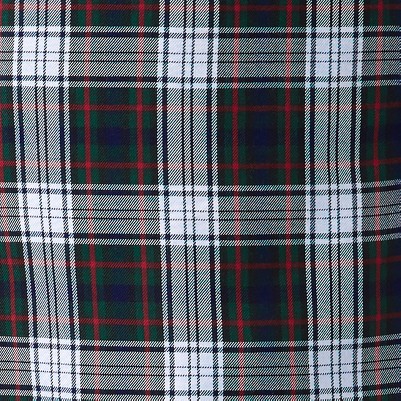 evergreen/white plaid