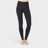 Warm Essentials by Cuddl Duds Women's Active Thermal Leggings - Black - image 3 of 4
