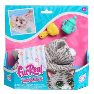 FurReal Friends 7.2" Newborns Kitty Stuffed Animal - 1 of 4