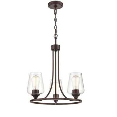 Millennium Lighting Ashford 3 - Light Chandelier in  Rubbed Bronze