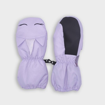 Toddler Girls' Unicorn Mittens - Cat & Jack™ Lilac Purple