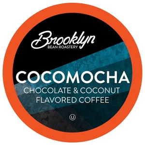 Brooklyn Beans Flavored Cocomocha Coffee Pods,Compatible Keurig 2.0 Brewers,40Ct - 1 of 4
