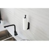 Stainless Steel Paper Towel Holders, 12-inch, 2-Pack - Self-Adhesive or Screw Mount for Kitchen. - 2 of 4