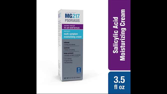 MG217 Psoriasis Multi - Symptom Moisturizing Cream - 3.5oz, 2 of 7, play video