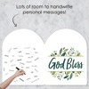 Big Dot of Happiness Elegant Cross - Religious Congratulations Giant Greeting Card - Big Shaped Jumborific Card - 3 of 4