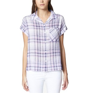 Sanctuary Clothing Womens Plaid Button Up Shirt - 1 of 1