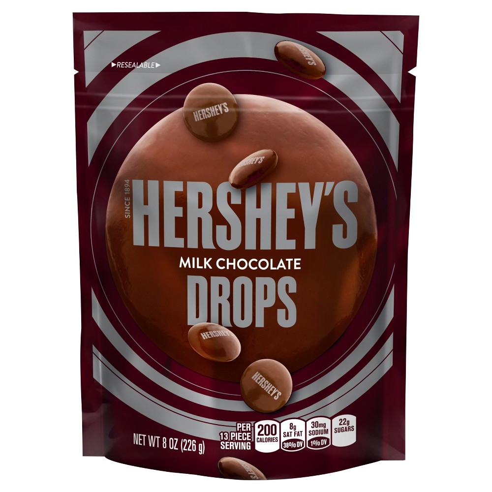 UPC 034000271047 product image for HERSHEY'S Milk Chocolate Drops - 8oz | upcitemdb.com