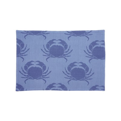 C&F Home Blue Star Crab Placemat Set of 6