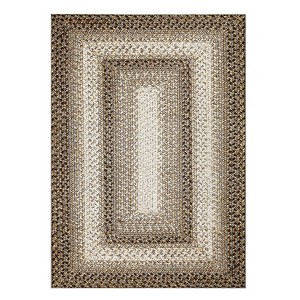 Soft Pearl Velvet Geometric Rug, Foldable, Kid & Pet Friendly, Durable Edges, Easy to Clean for Cozy Living Spaces - 1 of 4