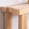 77" Modern Farmhouse Console Table,Rustic Narrow Entryway or Sofa Table with Slim Long Design for Living Room and Hallway-Baofuwish - 3 of 4