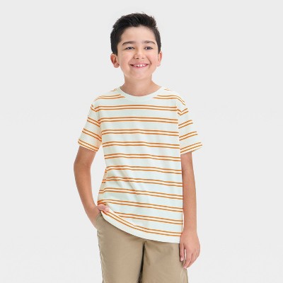 Boys' Short Sleeve Striped T-Shirt - Cat & Jack™