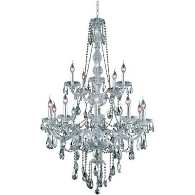 Elegant Lighting Verona 15 - Light Chandelier in  Chrome