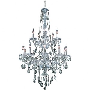 Elegant Lighting Verona 15 - Light Chandelier in  Chrome - 1 of 1