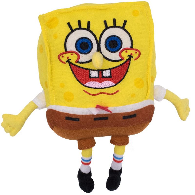 Buckle-Down Dog Toy Squeaker Plush - SpongeBob Full Body with Arms and Legs, 1 of 4
