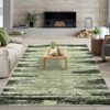 Area Rugs, Washable Modern Abstract Soft Thin Large Rug Indoor Floor No Slip Rug Stain Resistant Carpet for Bedroom Home Office Decor - 3 of 4