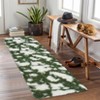Soft Modern Cow Print Shaggy Area Rug Plush Fluffy Non Slip Large Living Room Rug - 2 of 4