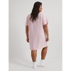 Women's Oversized Graphic T-Shirt Dress - Pink/Strawberry Shortcake - 4 of 4